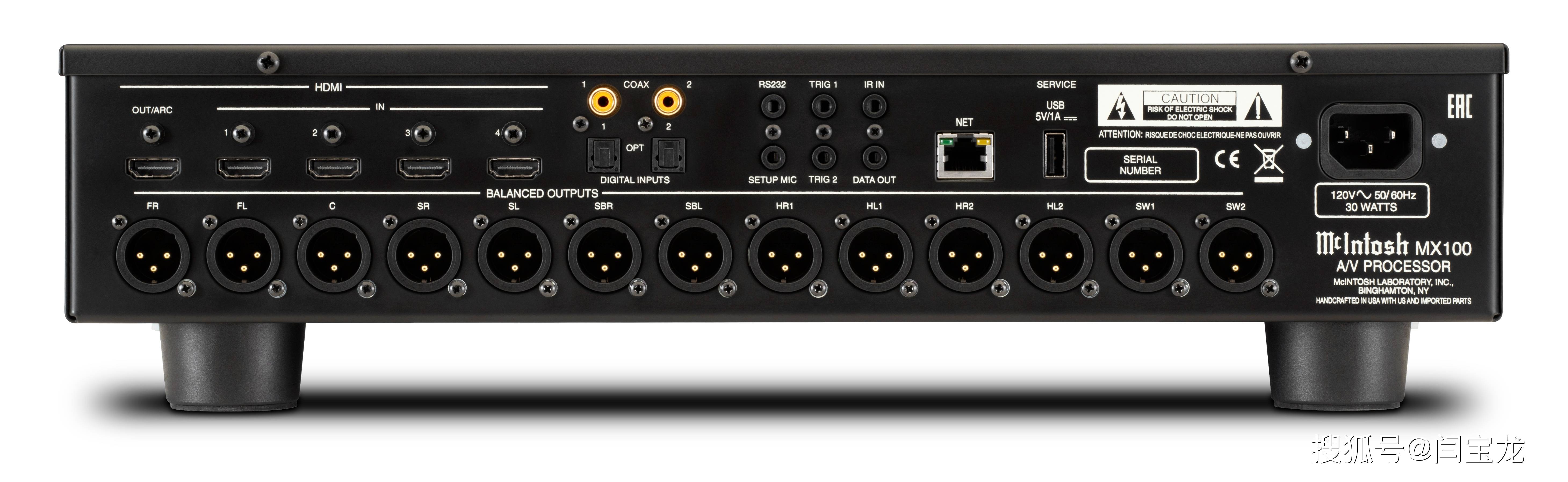 西安宝丽昌分享mcintosh麦景图mx100家庭影院:极致影音体验的完美诠释