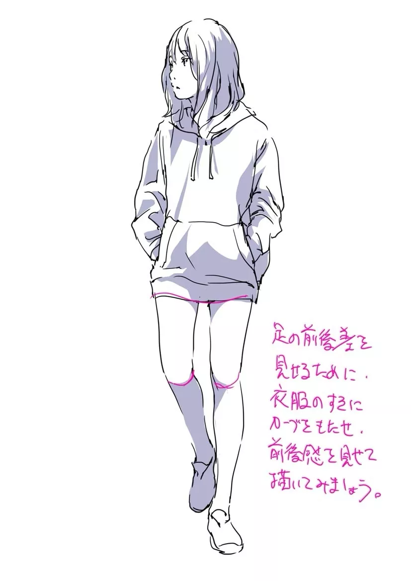 给你一学就会的腿部绘制技巧!_形状_肌肉_大腿