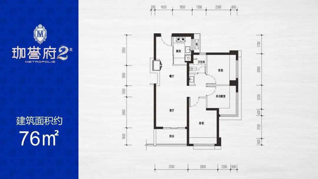 二区推售户型图如下:鸿荣源珈誉府二区占面约4万㎡,住宅建面约23万㎡