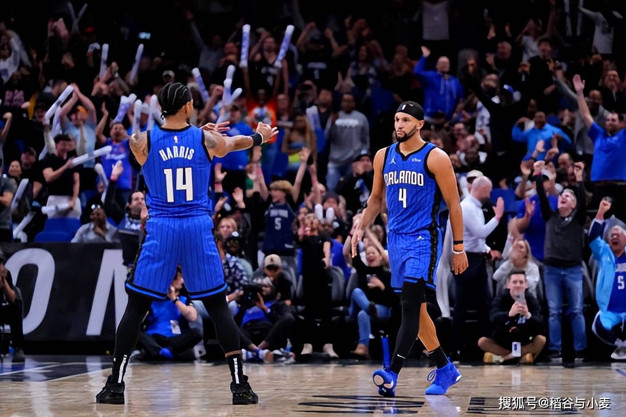 本场比赛中,魔术的先发后场大将加里-哈里斯(gary harris)的表现依然