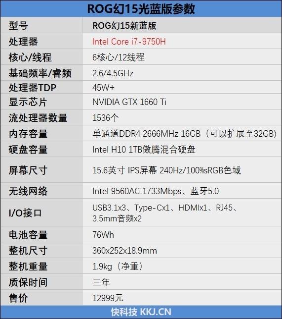 rog 幻15笔记本评测:看起来是轻薄本的性能本_屏幕_游戏_搭载