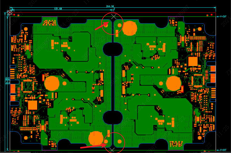 pcb邮票孔是什么?邮票孔的设计要求_组件_设计的_间距