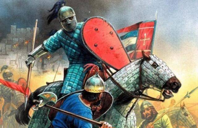 决战普瓦提埃:大食骑兵勇猛,却不善于射箭,主帅阵亡