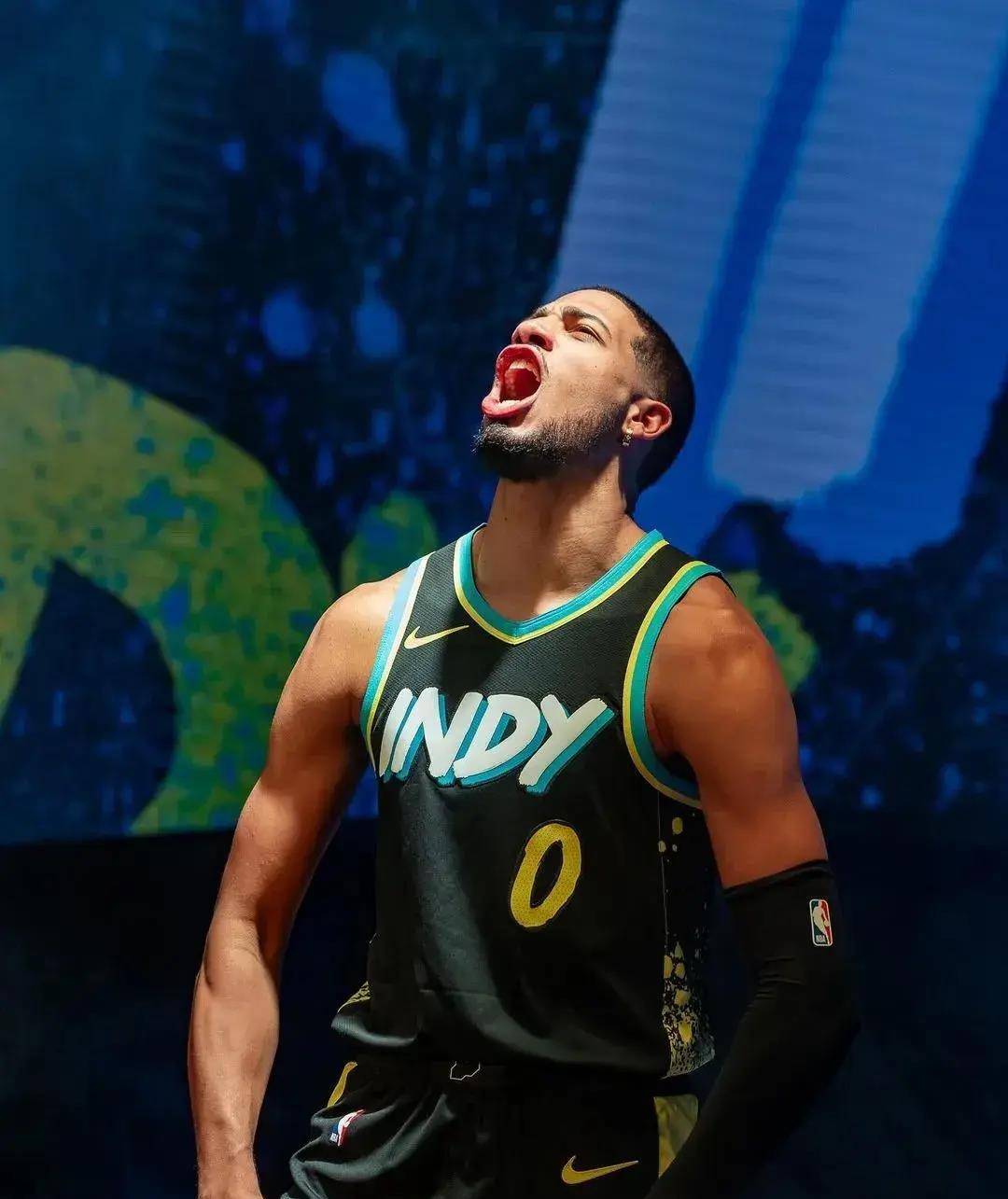 速度与激情-印第安纳步行者队城市版球衣鉴赏_黄色_赛季_设计