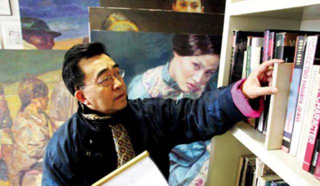 陈逸飞,54岁娶小29岁美女模特,痴迷绘画,婚后5年过劳死_周庄_宋美英