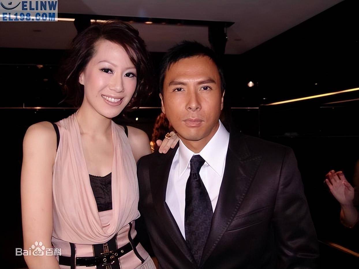 当时经人介绍,刚刚闯出一些名气的甄子丹,与一位叫做梁静慈的时尚女人