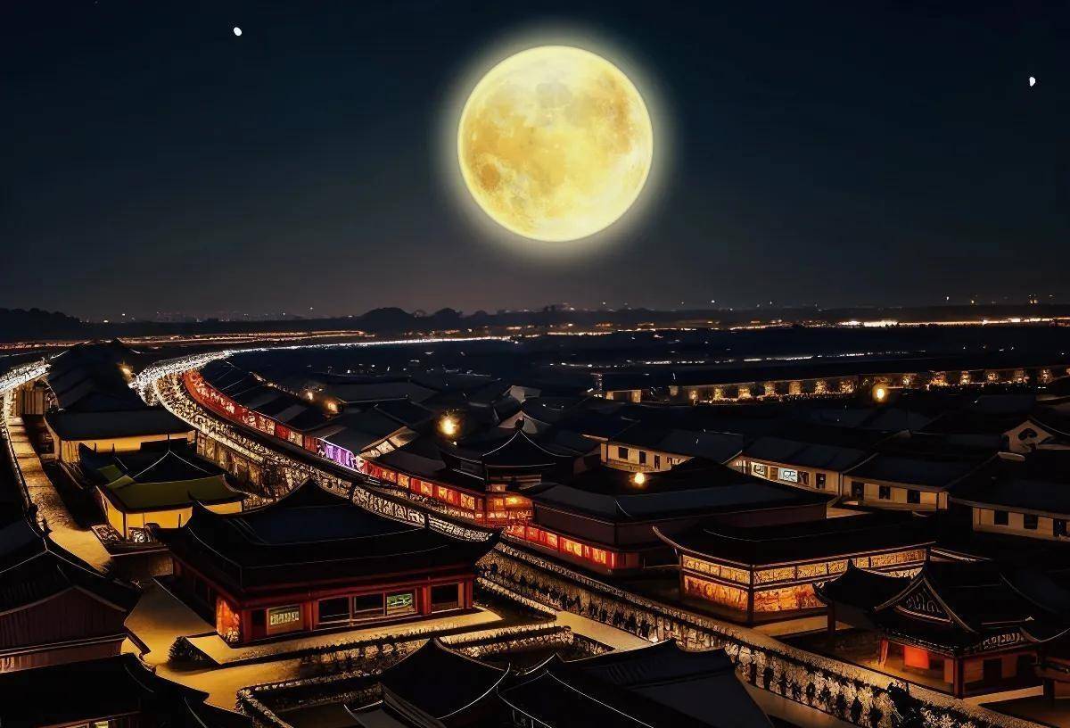 这除了能看出李白的奇特想象外,似乎也是月亮古代比今天大而近的有力