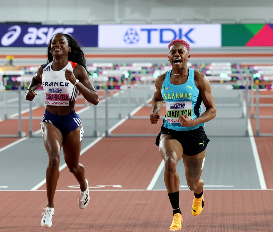 世锦赛女子60米栏:查尔顿7秒65夺冠再破世界纪录 决赛门槛7秒95_选手