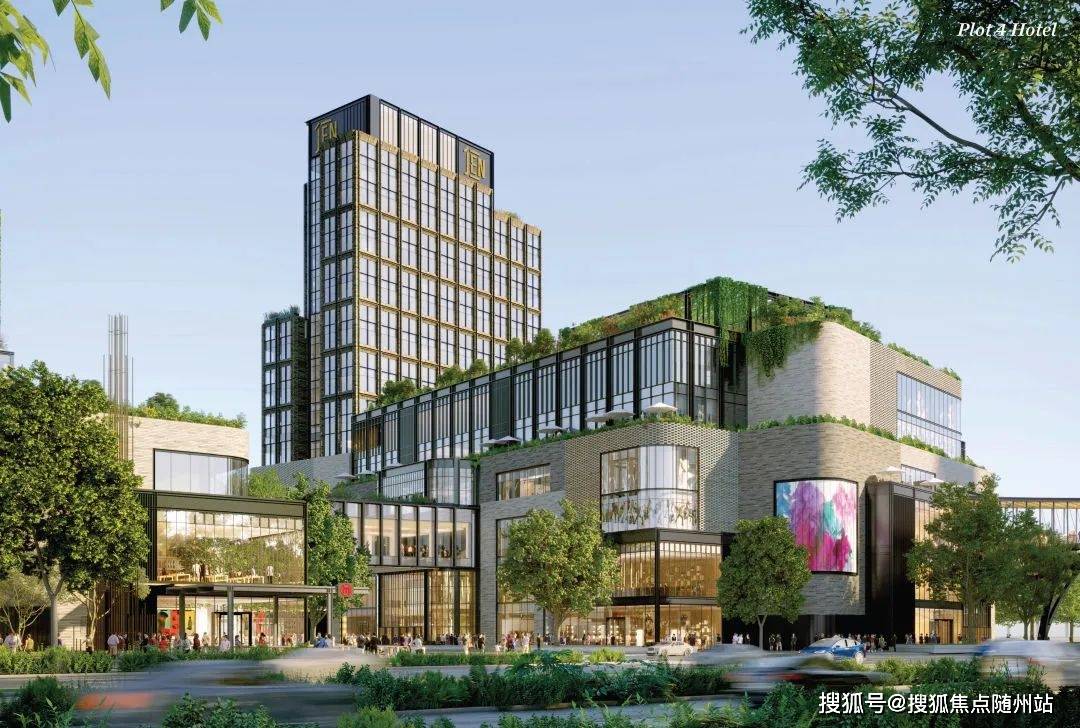 未来在苏荷汇步行方便可达的范围内,就能享受到高质