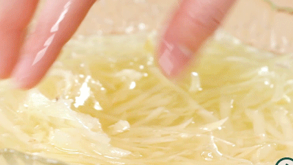 一看就会,手和嘴都停不下来,上瘾_口感_酱料_土豆