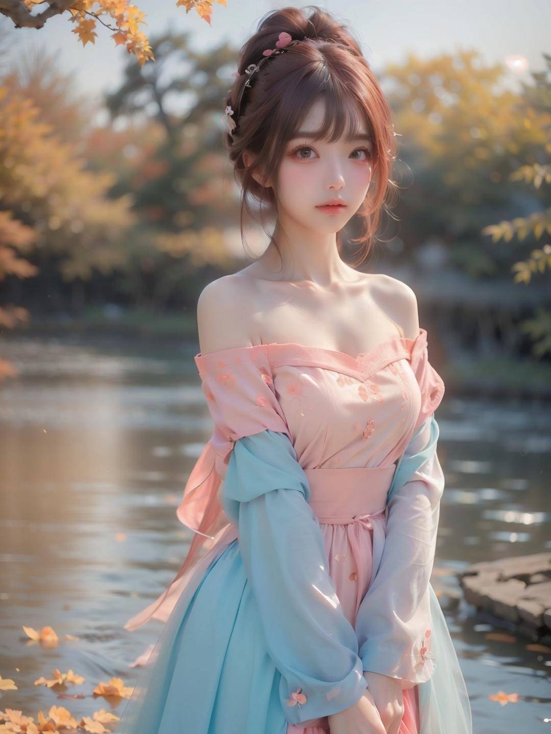 汉服小姐姐照片写真图片