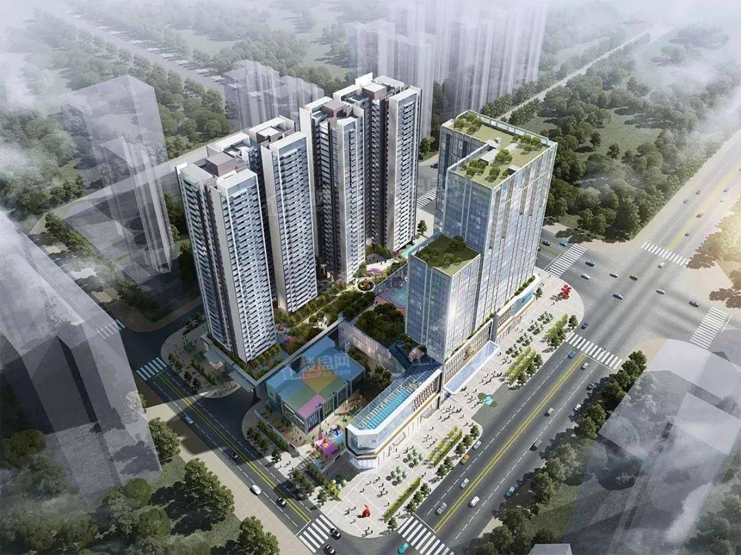 宝安买房京地海越府价格65万起最低366万买两房均价738万