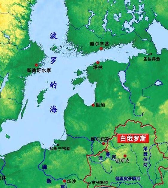 原创为何俄罗斯国家旁边还有一个白俄罗斯难道是这里人的太白了么