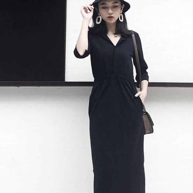 原创夏日炎炎来件冷淡风连衣裙降降温