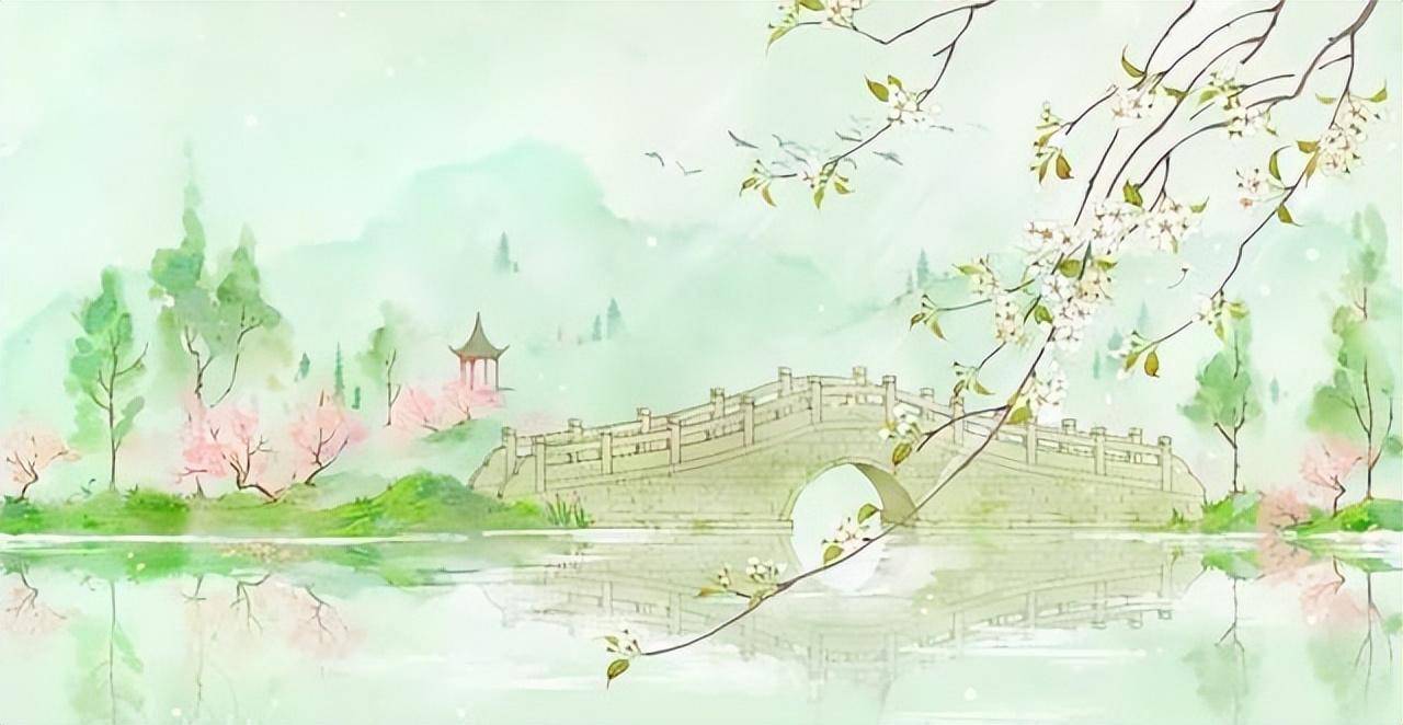 时,信手写下的一首七律,劝说世人要珍惜友情和时光_落花_流水_原野