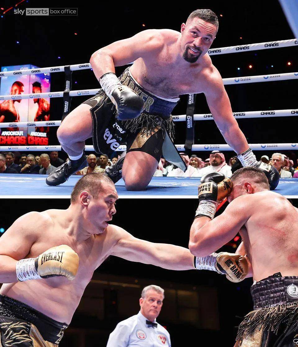 原创刚刚张志磊两次击倒帕克虽败犹荣