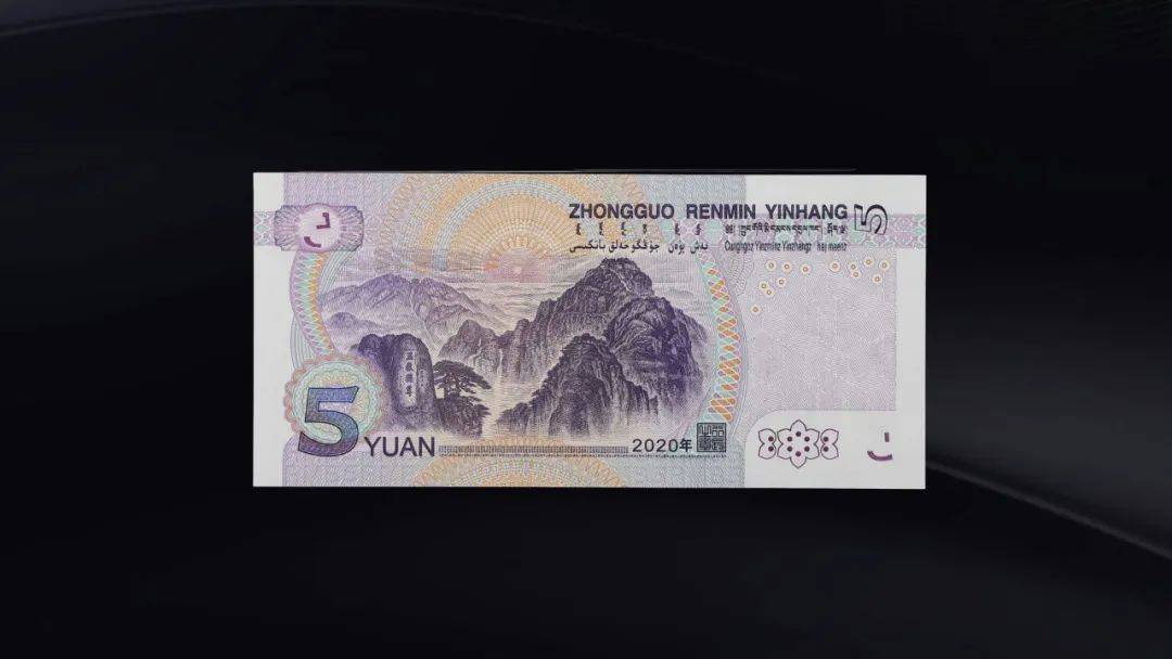 原创拍了3800新版5元纸币有两种别乱花了