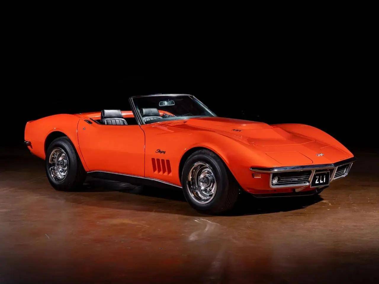 1969年雪佛兰科尔维特stingray zl-1,独一无二价值超300万美元!