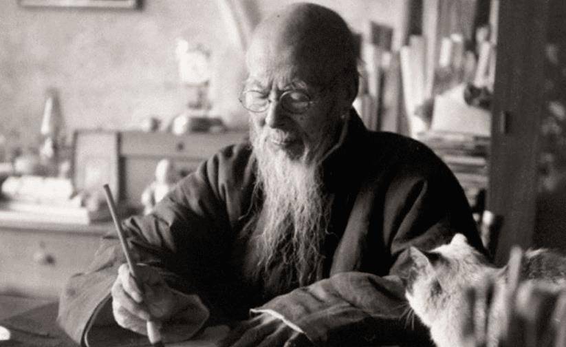 原创齐白石68岁时结拜兄弟送他一个婢女一年后婢女告辞待不下去