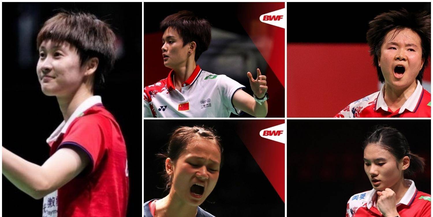 戴资颖21-19, 21-10王祉怡,取得交手2连胜,八强对阵大堀彩,后者21-17