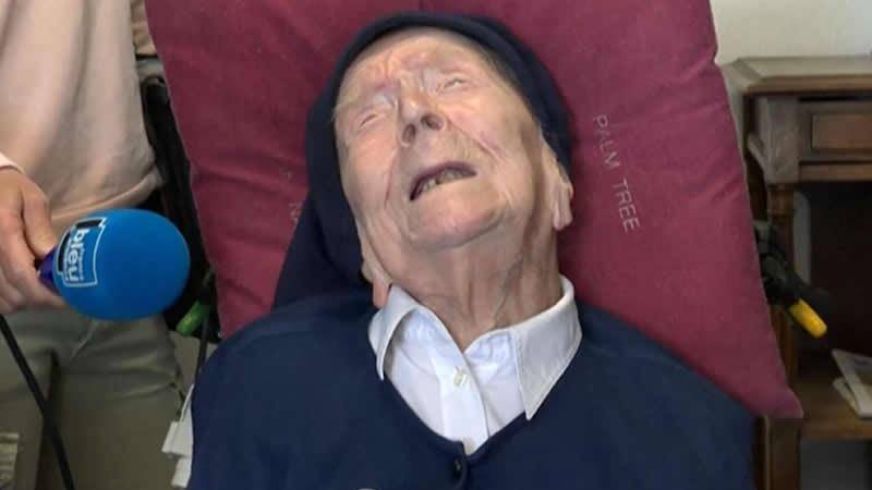 原创法国女寿星露西尔118岁仍然健在无儿无女工作到108岁才退休