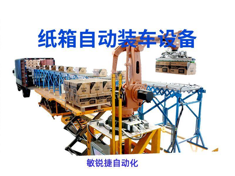 上海港口货物集装箱自动装车机设备高效装车应用案例
