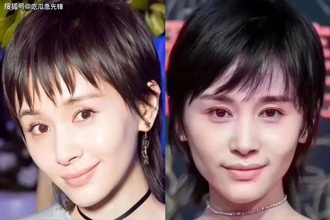 原创从刘雯被嘲的新造型来聊聊颧颊凹陷的高级解法