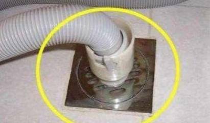 原创洗衣机排水管直接插地漏难怪你家天天积水聪明人都是这样做