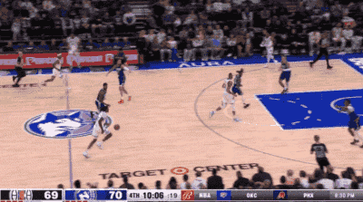 原创nba官方快船中锋泰斯在对阵森林狼的比赛中假摔罚款200