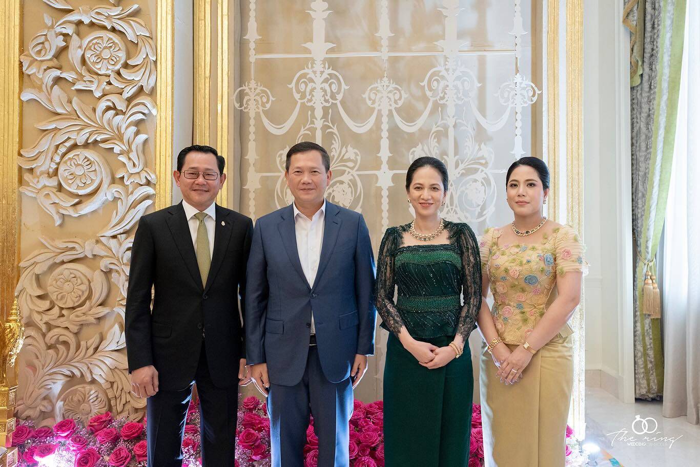 柬埔寨华人富商儿子大婚洪森洪玛奈都来了场面奢华新娘旺夫脸