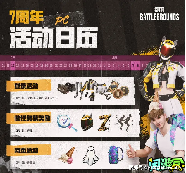 绝地求生:pubg7周年活动13日开启!