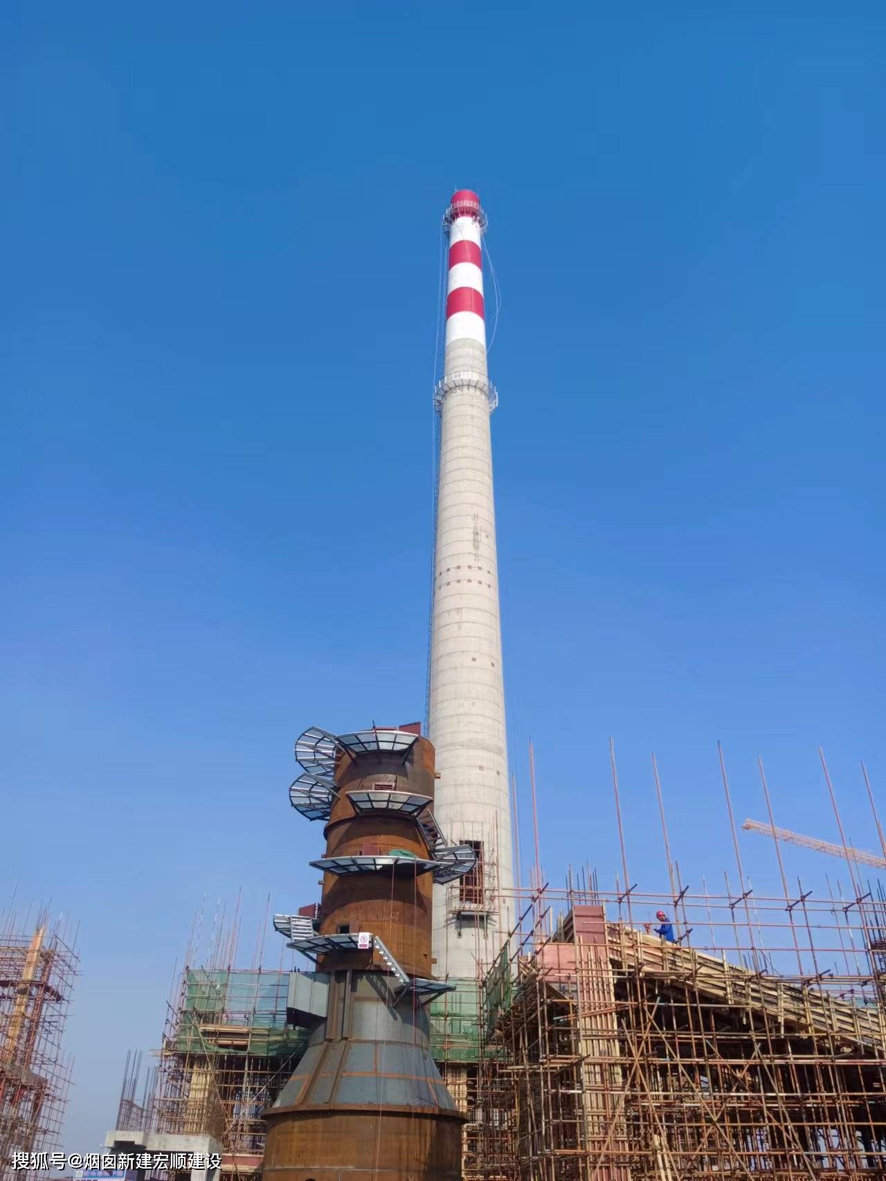 确保航空安全烟囱航空障碍灯维修