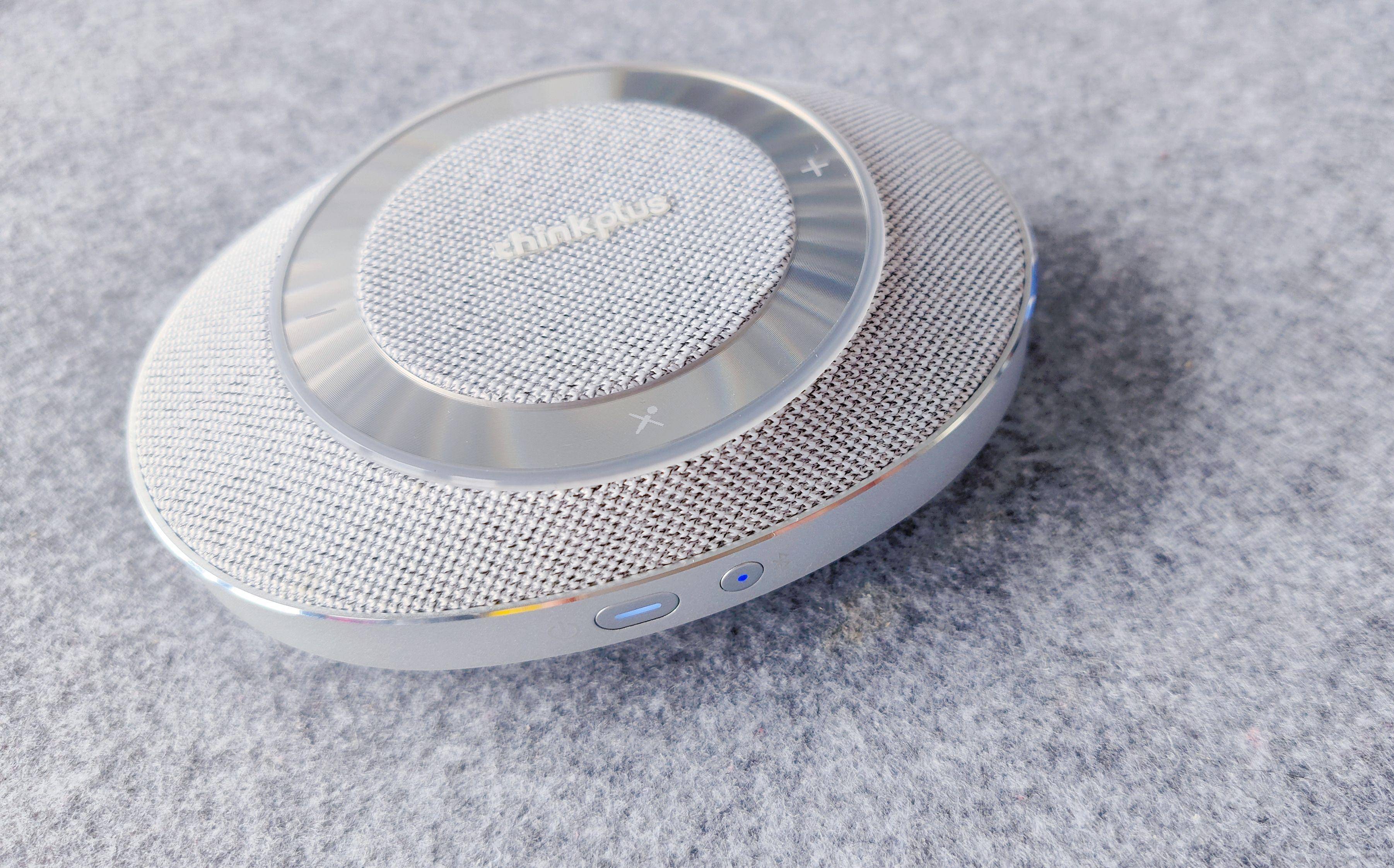 办公必备神器-ThinkPlus Pocket Plus口袋会议麦克风音箱