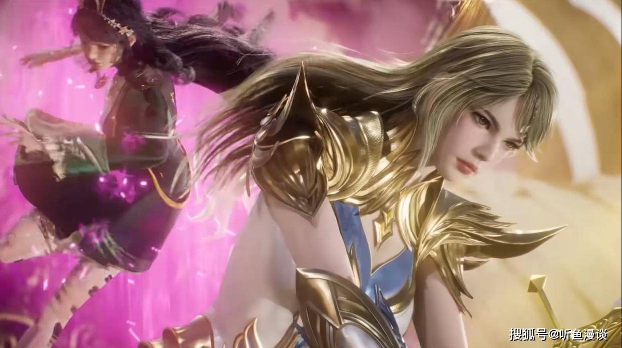 她是武魂殿覆灭万年后的天使传人,虽然继承的也是六翼天使武魂.