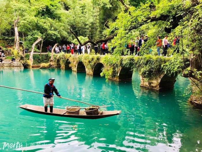 关于贵州的旅游景点推荐一, 【黄果树瀑布】5a景区(陡塘坡瀑布-天星桥