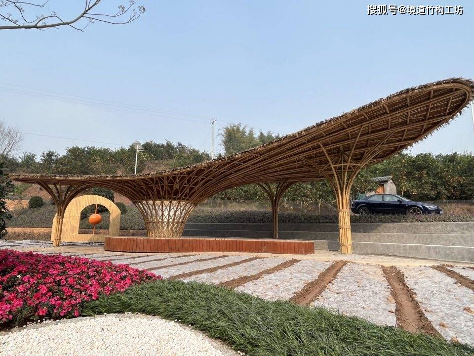 何陋轩竹亭一座浑然天成的中国建筑经典竹建筑竹结构