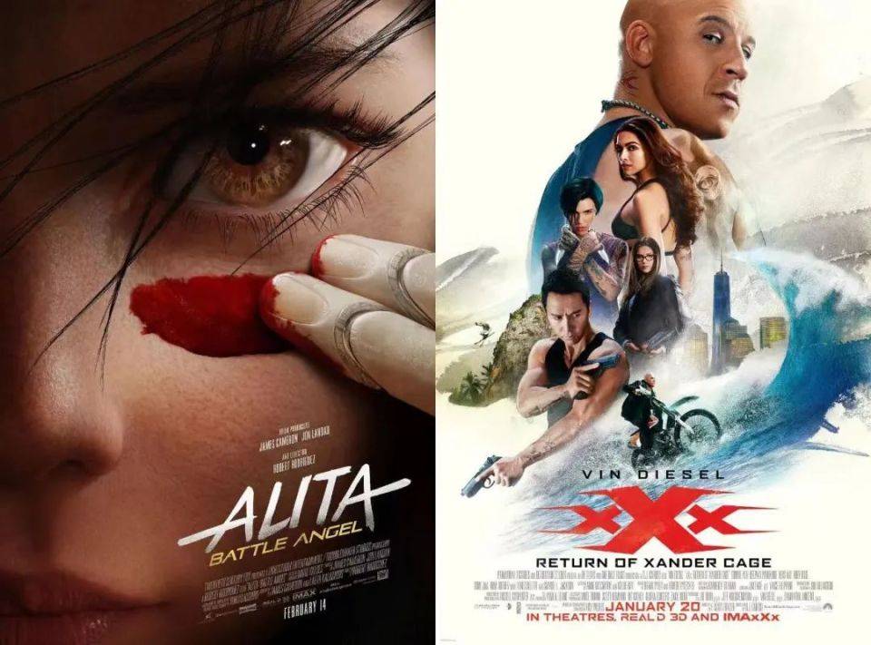 《阿丽塔:战斗天使》《极限特工:终极回归》(图源:豆瓣)但到了疫情