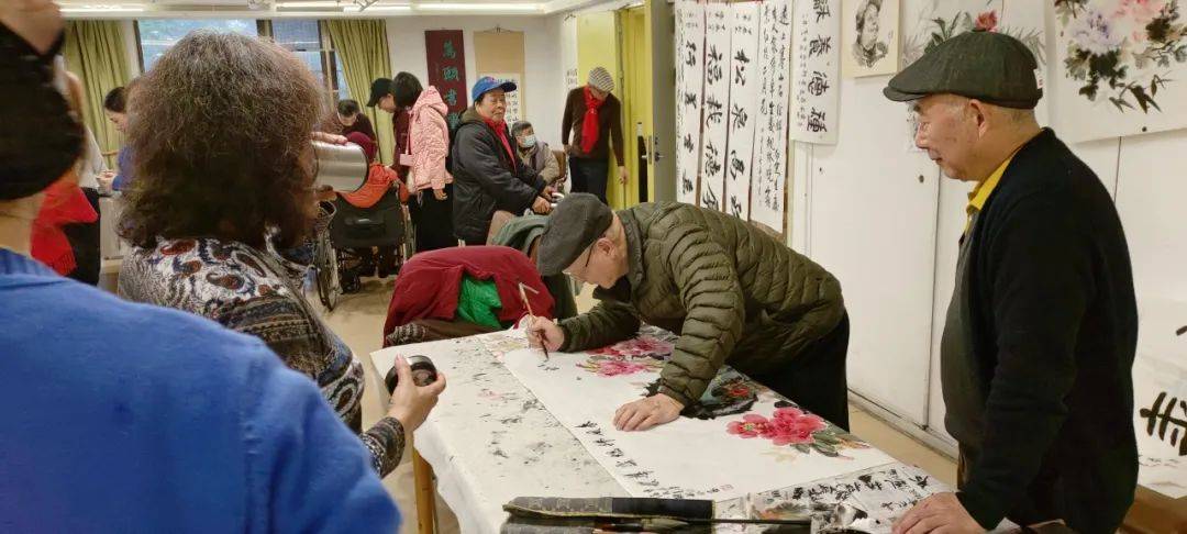 缤纷丨书画雅集甲辰岁首笔落沉浮书画家随春献爱雅集