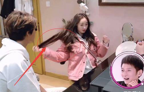 原创蒋梦婕真是自毁形象上节目当场卸假发发际线太真实了