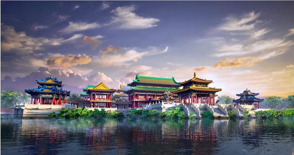 原创圆明园复原图集中西合璧辉煌无比历史文化瑰宝被列强毁坏