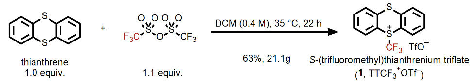 全能试剂ttcf616261otf63高效引入三氟甲基应用广泛操作简便