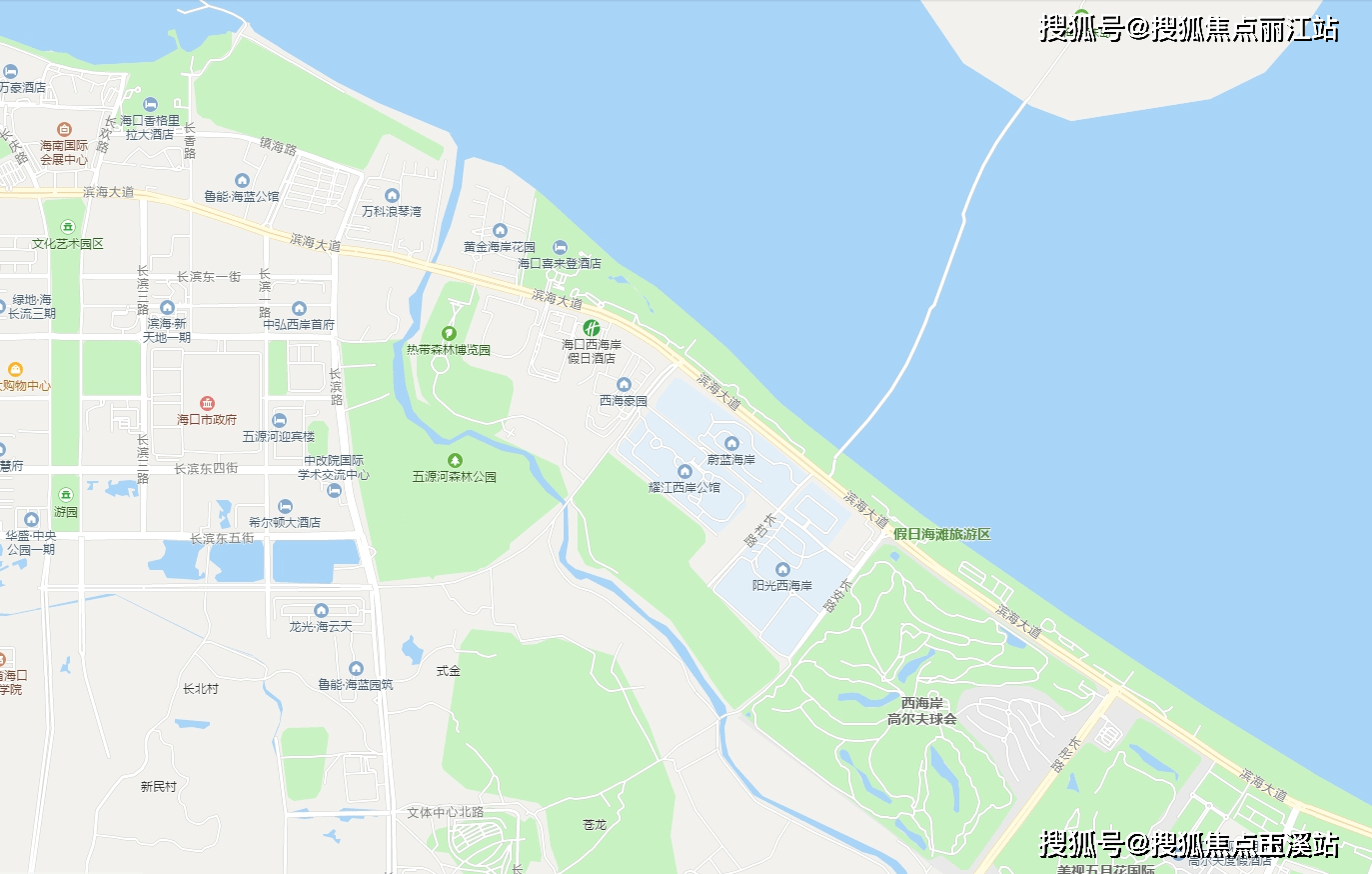 海口悦海一品楼盘规划怎么样环境实景