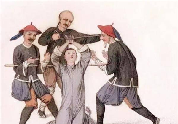 古代怎么刑罚儿童惩罚图片