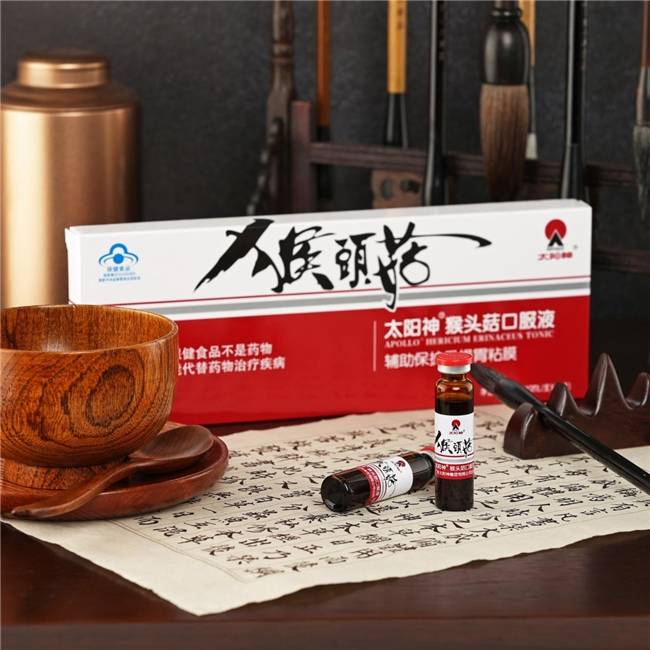 太阳神猴头菇口服液,帮你脾胃健康度春天