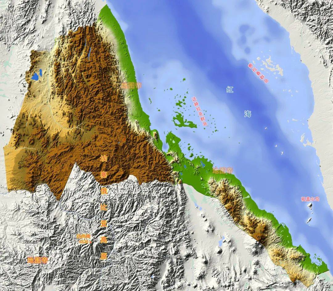 厄立特里亚国土面积图片