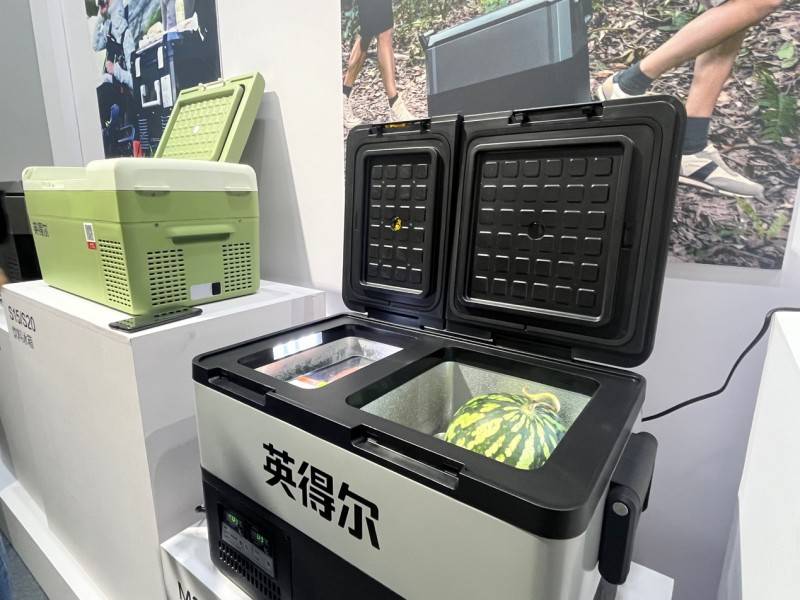 英得尔车载冰箱亮相cosp2024深圳国际户外展
