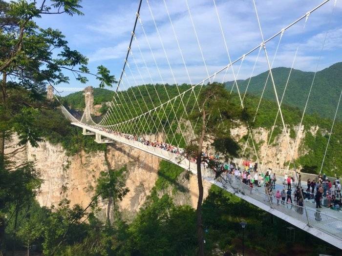 巴山大峡谷玻璃桥门票图片