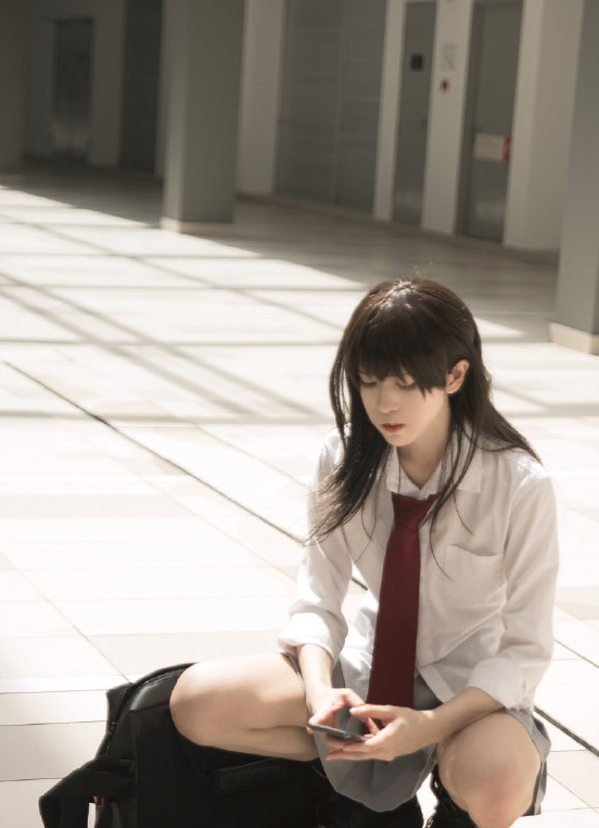 原创八犬首次出女装cos孙璟有种女装大佬既视感熊叔啥时候出女装