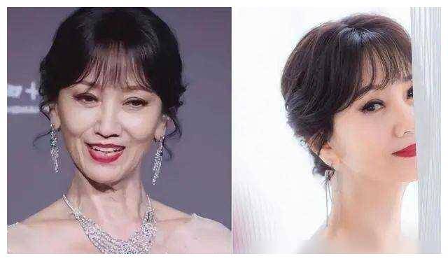 许晴美丽受年催,素颜曝光显衰微.刘晓庆整容多遭嗟,面部僵硬世人怜.