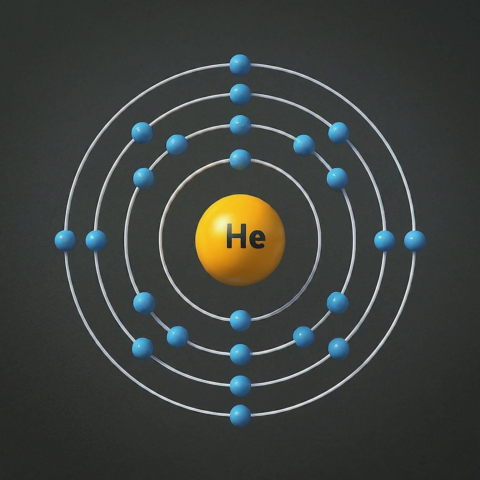 氦-3的原子结构示意图图片